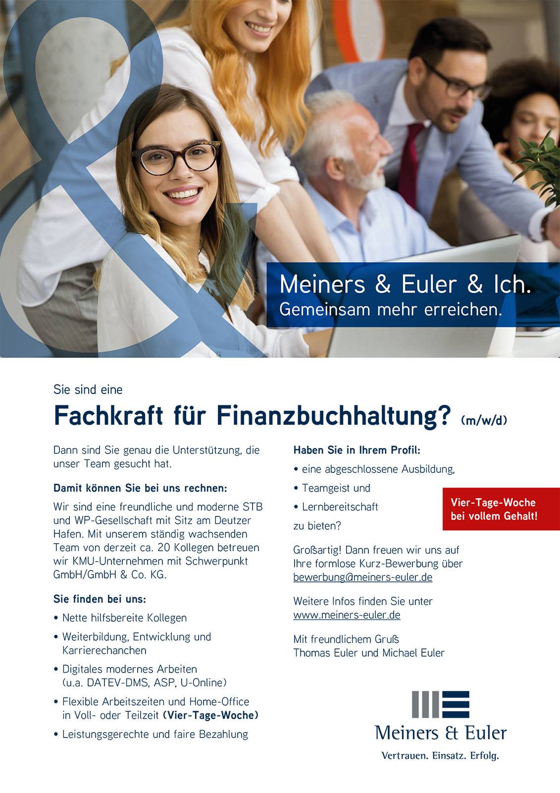FINANZBUCHHALTER/IN bei Meiners & Euler